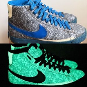 NIKE SB Blazer Premium Hi Glow in the dark